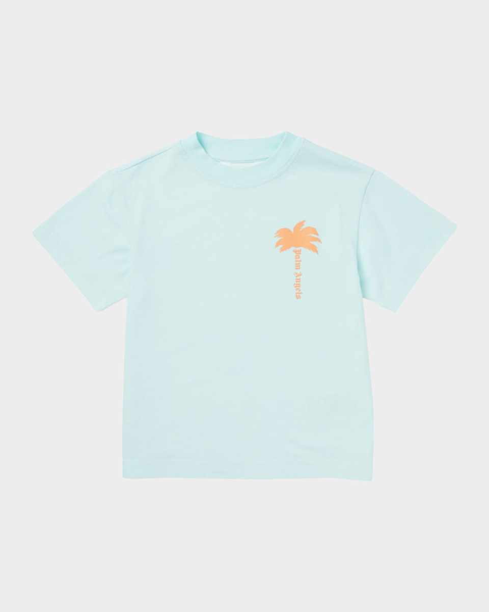 Boy's Logo-Print Palm Tree Graphic T-Shirt, Size